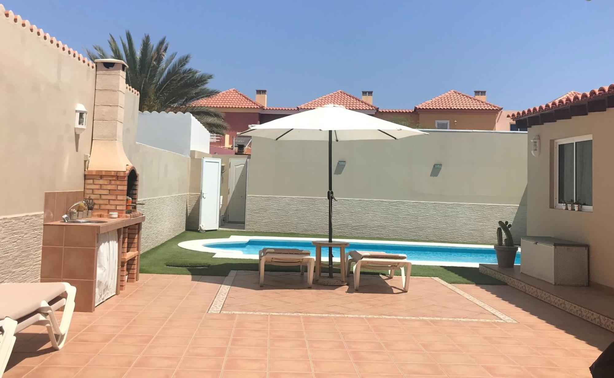 Mar&Mar, apartamento nuevo con solárium y piscina Gran Tarajal Esterno foto