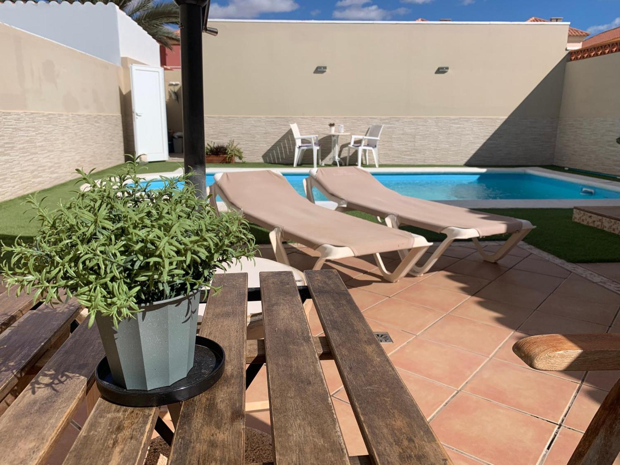 Mar&Mar, apartamento nuevo con solárium y piscina Gran Tarajal Esterno foto